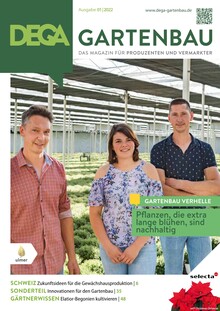 Cover DEGA GARTENBAU 01/2022