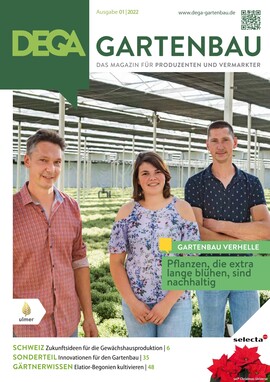 Cover DEGA GARTENBAU 01/2022