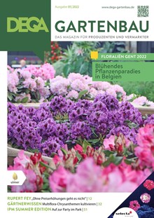 Cover DEGA GARTENBAU 05/2022