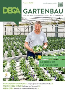 Cover DEGA GARTENBAU 08/2022