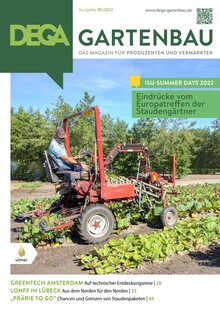 Cover DEGA GARTENBAU 09/2022