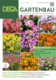 Cover DEGA GARTENBAU 11/2022