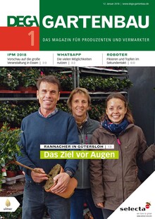 Cover DEGA GARTENBAU 01/2018