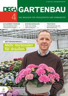 Cover DEGA GARTENBAU 04/2018