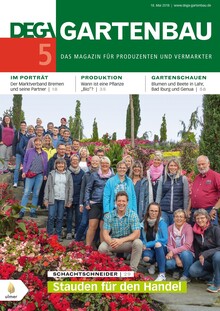 Cover DEGA GARTENBAU 05/2018
