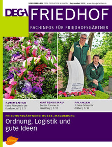 Cover DEGA FRIEDHOF 03/2015