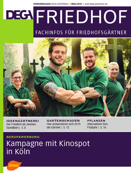 Cover DEGA FRIEDHOF 01/2015