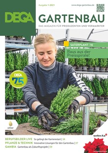 Cover DEGA GARTENBAU 01/2021