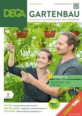 Cover DEGA GARTENBAU 08/2021