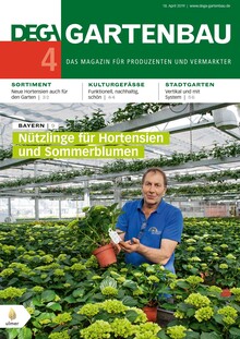 Cover DEGA GARTENBAU 04/2019