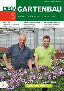 Cover DEGA GARTENBAU 05/2019