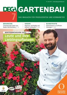 Cover DEGA GARTENBAU 07/2019