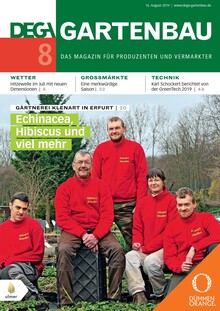 Cover DEGA GARTENBAU 08/2019