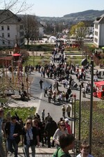 Am Eröffnungstag strömten 13.200 Besucher auf das Gelände der Landesgartenschau in Hemer