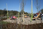 Spielfläche im "Park der Sinne"