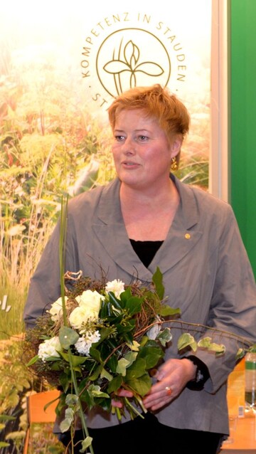 Beate Zillmer verabschiedete sich als Vorsitzende des Bunds deutscher Staudengrtner 