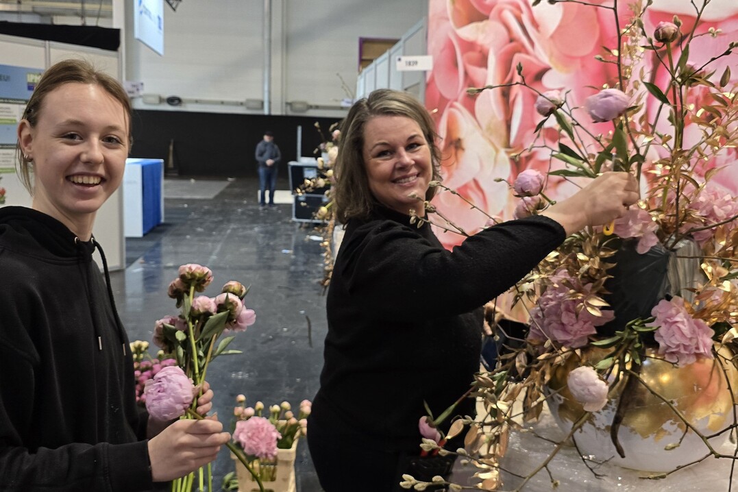 Impressionen vom Aufbau am Vortag der IPM ESSEN 2025