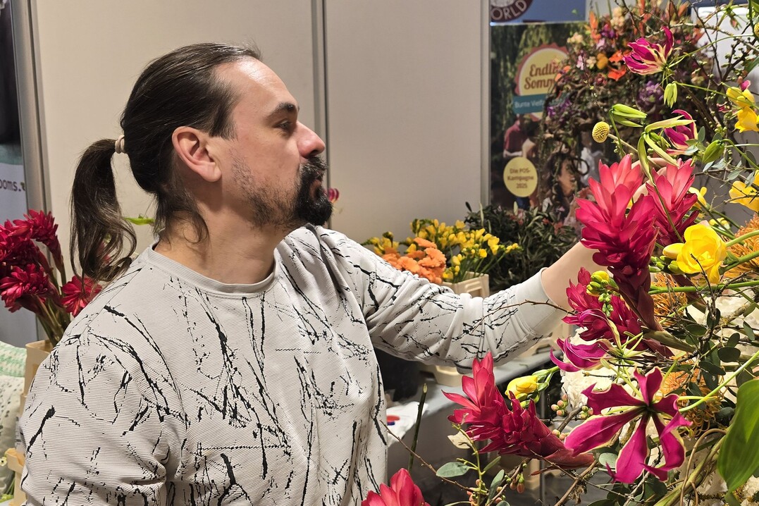 Impressionen vom Aufbau am Vortag der IPM ESSEN 2025