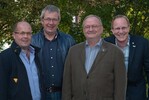 Das Geschäftsführende Präsidium des Bayerischen Gärtnerei-Verbandes (von links) Herbert
Puffer, Hermann Berchtenbreiter, Roland Albert und Jürgen Herrmannsdörfer.