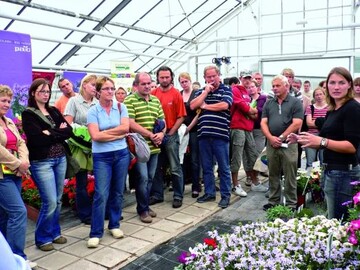 Die Neuheitenprsentationen stieen in Queldinburg auf reges Interesse