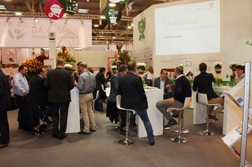 Ein guter Ort zum Netzwerken auf der IPM: Der Marktplatz im BGI Trade Center