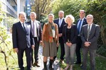 Präsident Thomas Banzhaf bildet mit Paul Saum (Schatzmeister), Pia Präger, Jan Paul, Uschi App, Thomas Büchner und Matthias Lösch das neue BGL-Präsidium