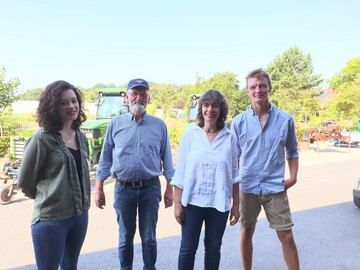 Seit 25 Jahren produziert Familie Bertels Bume, Gehlze sowie Stauden und Bodendecker 
