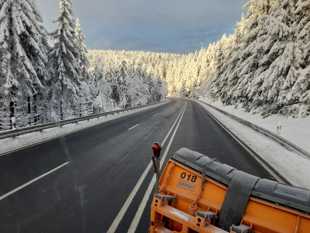 Solche winterlichen Verhältnisse werden voraussichtlich nur in oberen Lagen eintreten.
