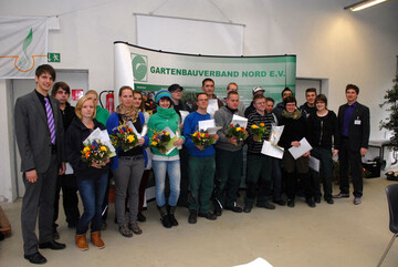 Die ausgezeichneten Siegerteams. 
