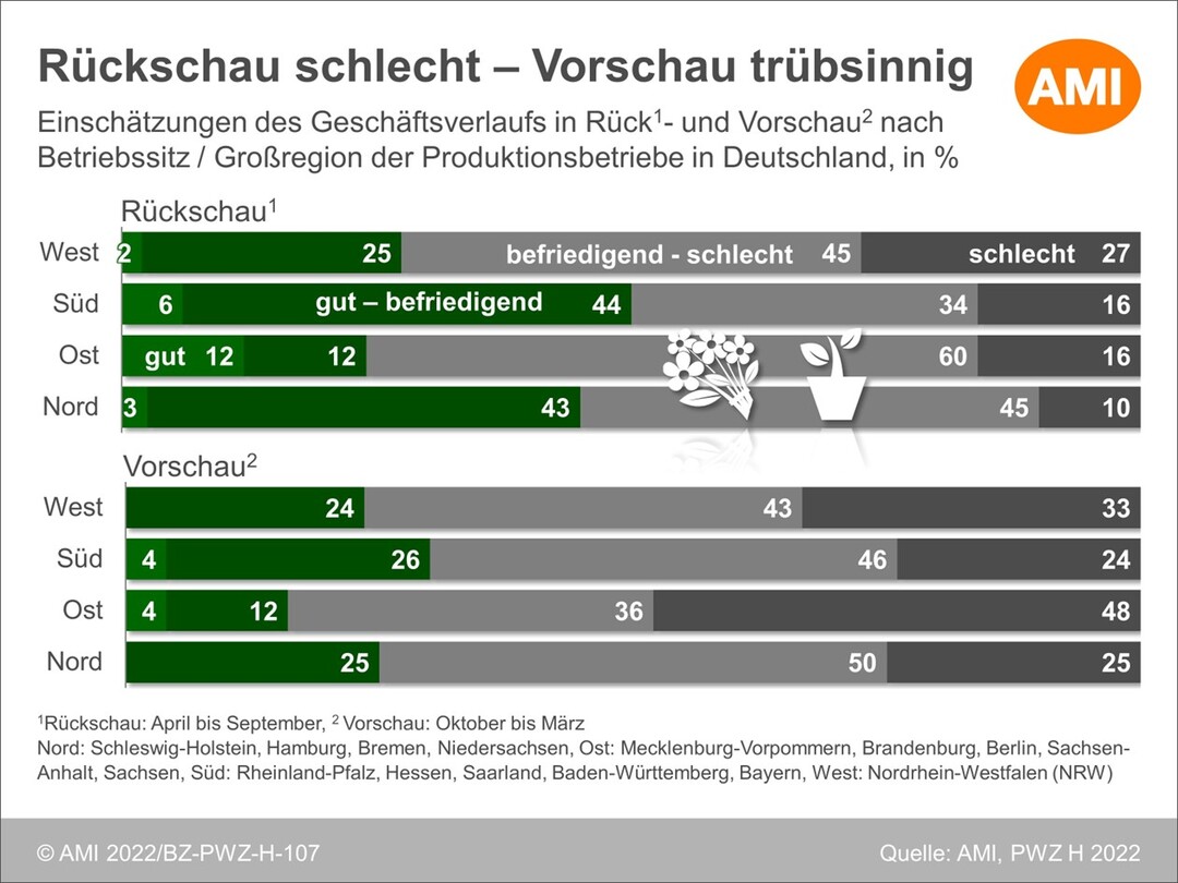 So beurteilten Befragte die Situation im vergangenen Jahr 2022