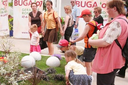 Am Erffnungstag waren Besucher aller Generationen und viele Jngere da.