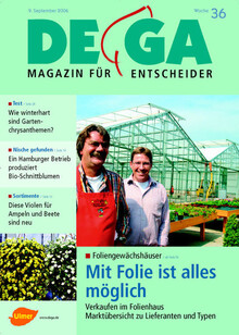 Cover DEGA GARTENBAU 36/2006