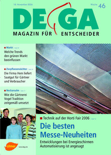 Cover DEGA GARTENBAU 46/2006