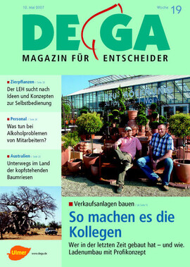 Cover DEGA GARTENBAU 19/2007