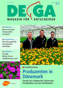 Cover DEGA GARTENBAU 23/2007