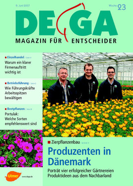 Cover DEGA GARTENBAU 23/2007