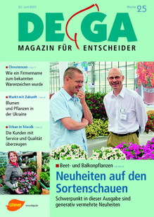 Cover DEGA GARTENBAU 25/2007