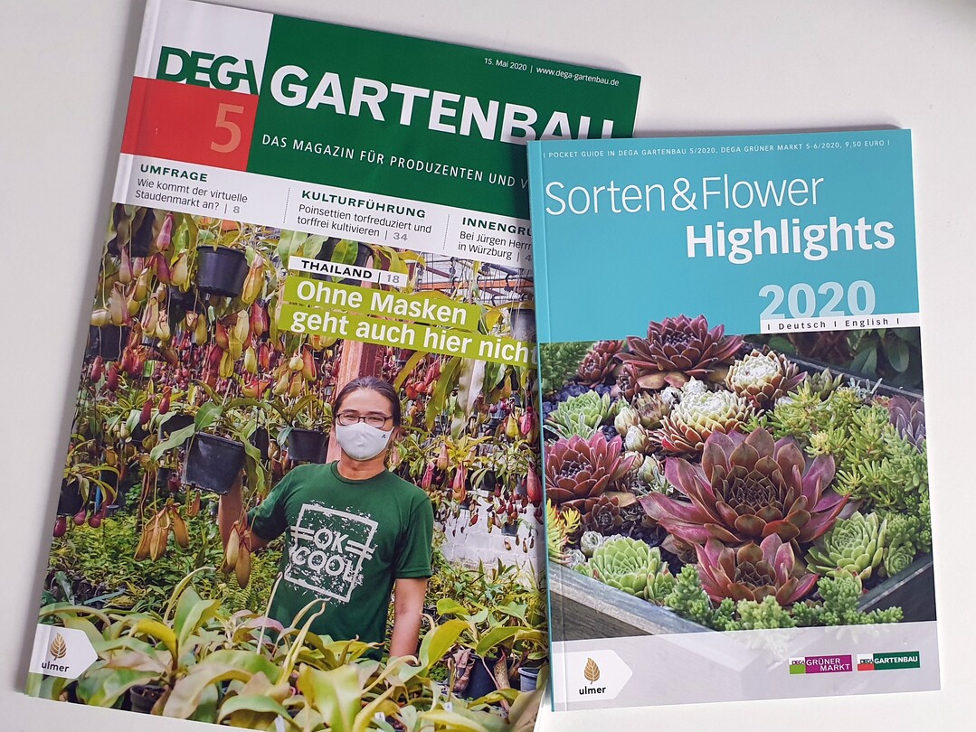 Zu unserer neuen Ausgabe 5/2020 gehört das Sonderheft zu neuen Sorten für Beet & Balkon