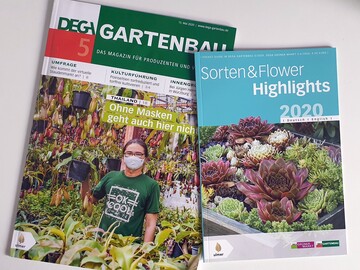 Zu unserer neuen Ausgabe 5/2020 gehrt das Sonderheft zu neuen Sorten fr Beet & Balkon