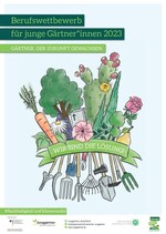 #Nachhaltigkeit und #Klimawandel - unter diesem Motto werden Aufgabenthemen aus allen sieben Fachrichtungen des Gartenbaus - Baumschule, Friedhofsgärtnerei, Garten- und Landschaftsbau, Gemüsebau, Obstbau, Staudengärtnerei und Zierpflanzenbau-, der Floristik und angrenzender Bereiche bearbeitet.