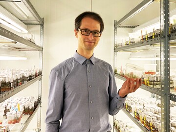  Dr. Dominic Eberle ist Laborleiter des Diagnoselabors biotec