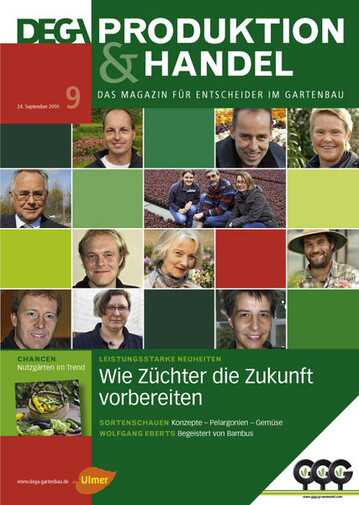 Unser Titelbild zeigt einige der vielen kreativen Zchterinnen und Zchter aus Deutschland.