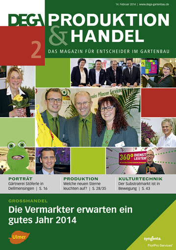 DEGA P&H Februar 2014 prsentiert optimistische Vermarkter.