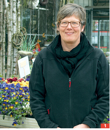 Birthe Tschey leitet die Grtnereien der Rotenburger Werke.