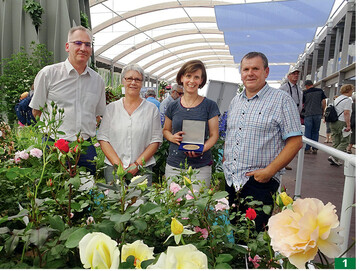 Das ASG RKI Team, von links: Andreas Kather, Gesa Eckelt, Petra Rosner und Hans Dietz.
