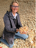 Mariel Kleeschulte-Vrochte stellt die Achtung vor der Natur sowie einen hohen Qualitätsanspruch heraus.