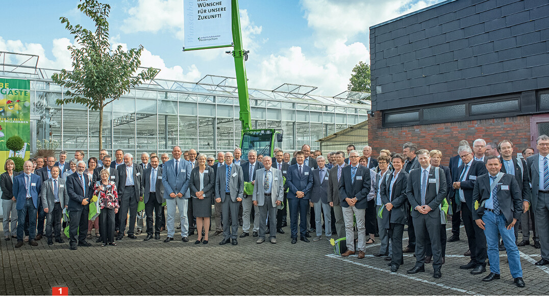 Die Lehr- und Versuchsanstalt für Gartenbau Bad Zwischenahn-Rostrup wurde 75 Jahre, das Bild entstand wie auch das folgende bei der Jubiläumsfeier am 1. September 2017.