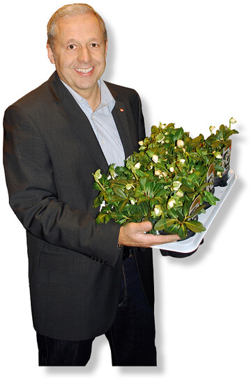 Raimund Korbmacher ist Vorstandsvorsitzender der Vereinigung Deutscher Blumengromrkte.