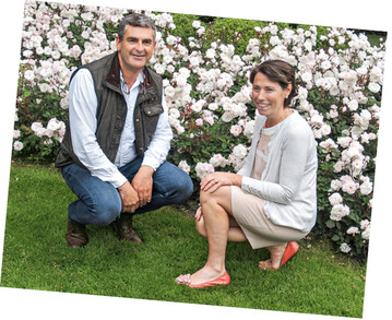 Patrick Neyt und Caroline Van Sante praktizieren eine Fruchtfolge, um Rosen stets auf frischen Boden zu pflanzen.