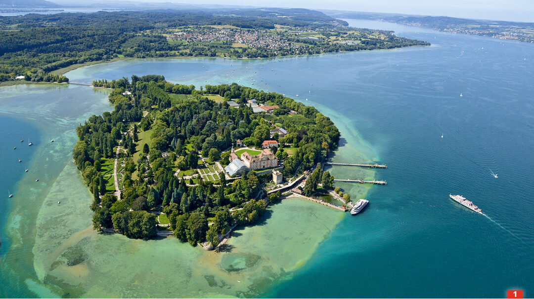 Die Insel Mainau ist bei Garten- und Pflanzenfreunden ein ganz beliebtes Ausflugsziel.